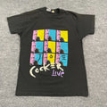 Vintage 1991 Joe-Cocker North-American Tour Pop-Art Shirt Medium 20x28 Black