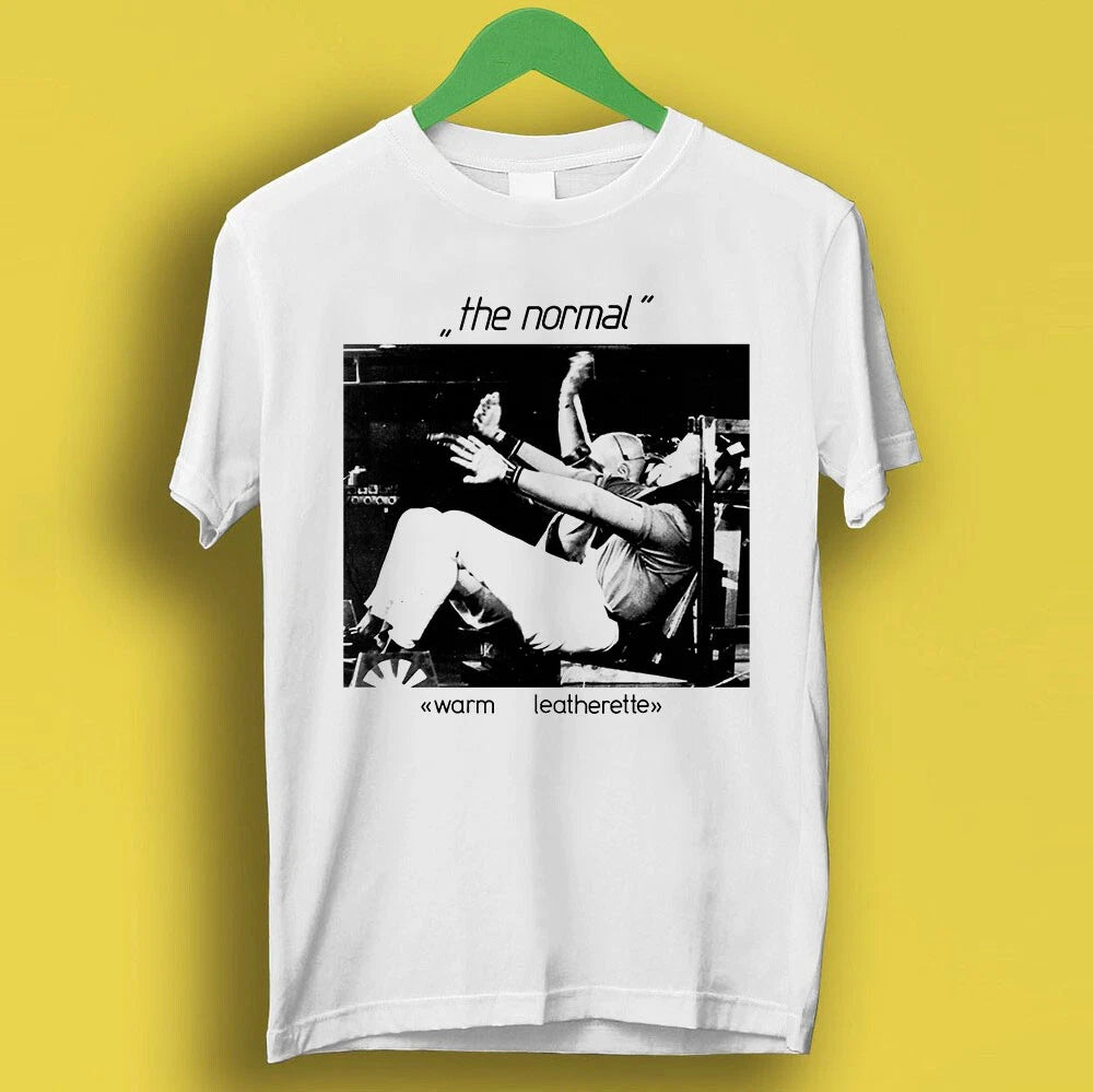 The Normal Warm Leatherette New Wave Music Gift Top Tee T Shirt P1806