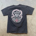Early 2000s Skull Iron Cross Independent Truck Company Skate Shirt Grunge