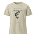 Minimalist Unisex Salmon T-Shirt - Go Forward Boldly - Common Form