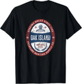 Oak Island Treasure Hunting Retro Templar Knight Treasure Gift Unisex T-Shirt