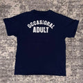 Y2K Occasional Adult Funny Text Shirt