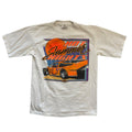 Hot Summer Nights Racing Cars Vintage T Shirt  PDX Muscle Y2K Large