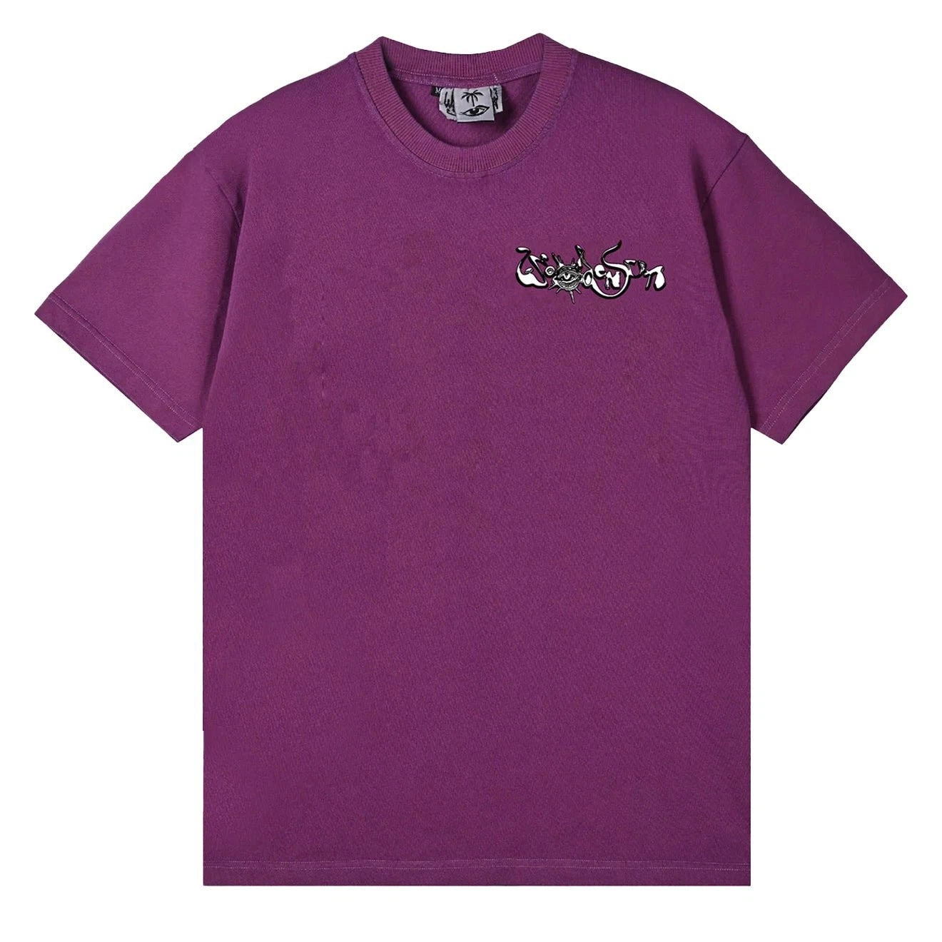 Woodensun Retired Hippies S/S Tee Maroon Purple