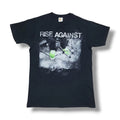 Rise Against Black Band Concert Crew Neck T-Shirt By Bay Island Unisex Size M