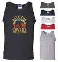 Save The Chubby Unicorns Vest Animal Lovers Funny Birthday Gift Men Tank Top