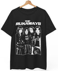 The Runaways all girl rock band music white Shirt, Unisex Shirt
