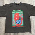 Gizzard Originals Pop Up Art T Shirt Carlo Vivary NYC New York Gray King Gizzard
