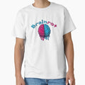 Melting brain, brain rot meme Classic T-Shirt T-Shirt Made in US/AUS Size S-2XL