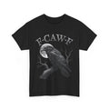 Black Crow Shirt, F-Caw-F Black Crow Moon Gothic Shirt