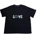 Blvck Paris x Keith Haring Love Heart Black Graphic T-Shirt Mens Streetwear FF14