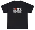 I Love My Girlfriend So Stay Away T Shirt Funny GF BF Boyfriend Gag Gift Tee