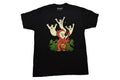 Casper the Friendly Ghost Devil Costume Mens Cartoon Black Shirt New Large