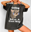 Funny Cat Crying Shirt, Popular Meme Shirt, Viral Meme Shirt