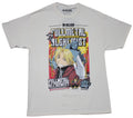 FullMetal Alchemist New Adult T-Shirt - Edward In Fighting Stance Under Name