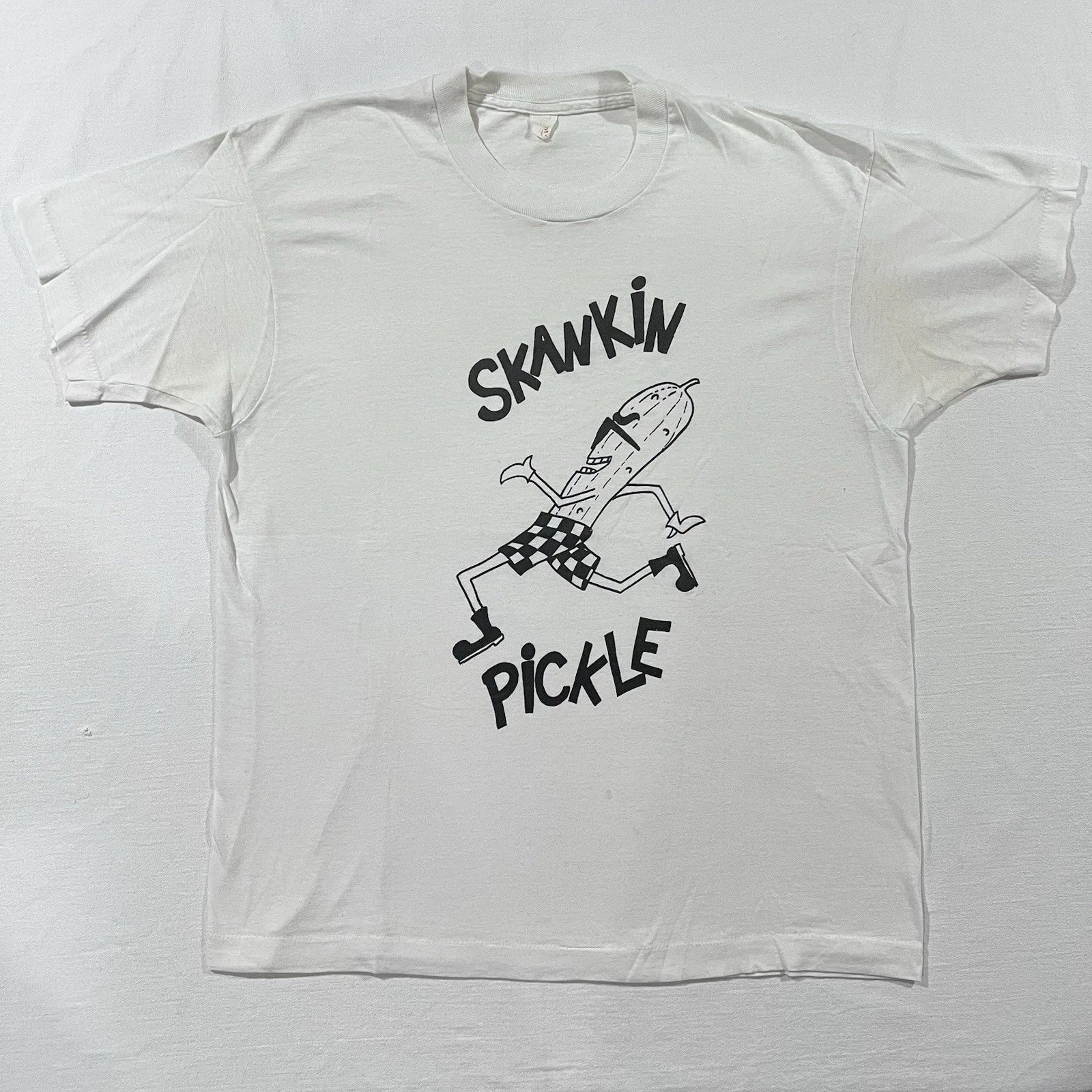 Vintage 90s Skankin Pickle American Ska Punk Band T Shirt Rare Sz L