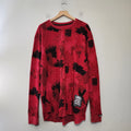 Vtg Y2k Ecko Unltd Waffle Knit Shirt Mens 3XL Red Thermal Skater Jesse Pinkman