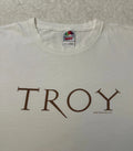 Vintage 2000s Y2K 2004 Troy Movie Warner Bros. Promo Graphic Release T-Shirt, XL
