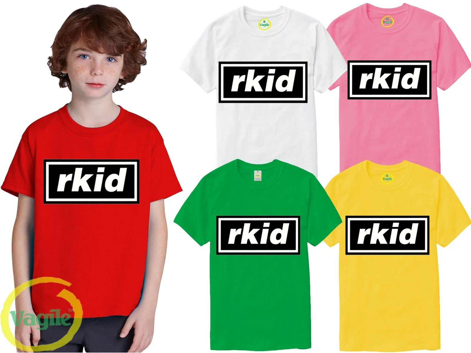 Oasis R Kid T-Shirt Kids Tee | Liam Gallagher | Noel Gallagher | 90s