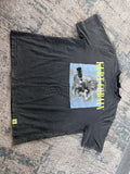 Kurt Cobain Graphic T Shirt Black Band Music Grunge Lefties Mens XXL Cotton