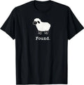 Found Minimalist Sheep Christian Psalm 23 Lamb Christian T-Shirt