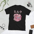 Kawaii Axolotl Strawberry Milk Mexician Salamander T Shirt