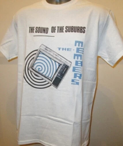 The Members T Shirt Music Punk 70s Sound of The Suburbs Ruts Stranglers New W067