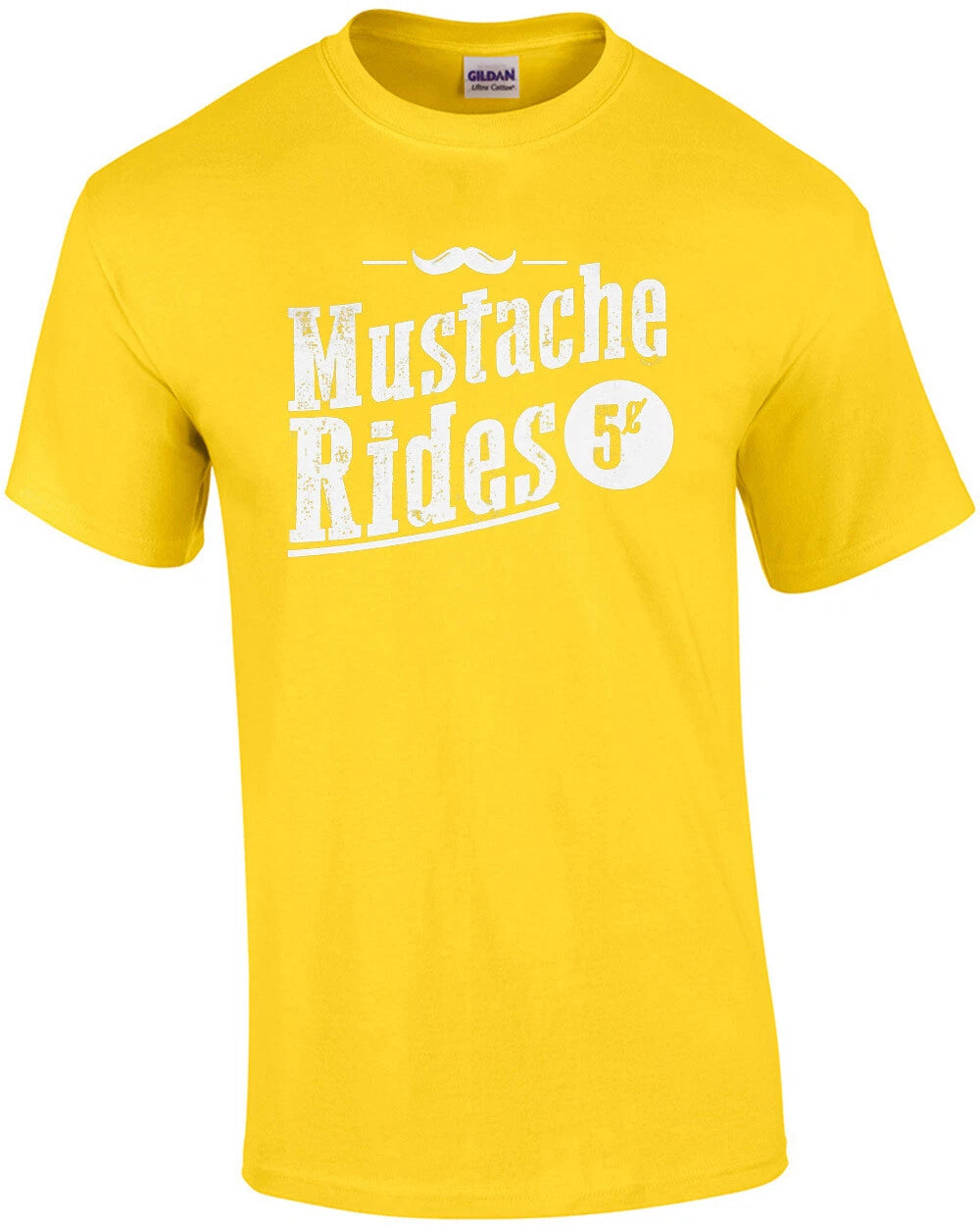 Mustache Rides 5 cents - funny offensive sexual t-shirt