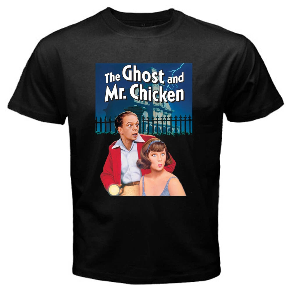 The Ghost And Mr. Chicken Don Knotts Men's Black Size S to 5XL