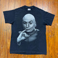 Vintage Austin Powers Dr Evil Shirt Mens Size Medium Black Movie Promo 1998 90s