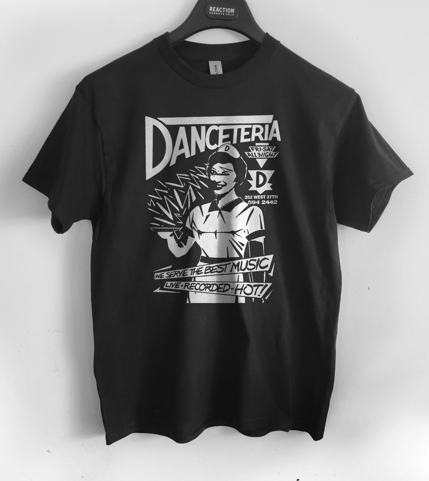 Danceteria    tee shirt  T shirt short sleeve screen print  club nyc