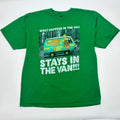 Scooby-Doo T Shirt Men’s Retro Casual Graphic Cartoon Funny Nostalgia Green XL
