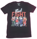 Final Fight Adult New T-Shirt- Fight Ready Group Under Logo