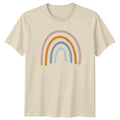 Earthy Boho Minimalist Rainbow T-Shirt Boho Minimalist Rainbow Lifestyle