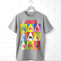 Jaws Warhol Pop Art Shark Men's T Shirt
