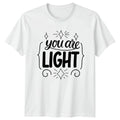 You Are Light T-Shirt Boho Inspirational Gift For Him And Her