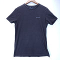Columbia Striped T Men Size M Grey Minimalist Casual Outdoor Short Sleeve Shirt