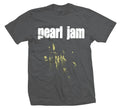 New Authentic Pearl Jam Candle Charcoal Gray Lightweight Grunge Band T-Shirt