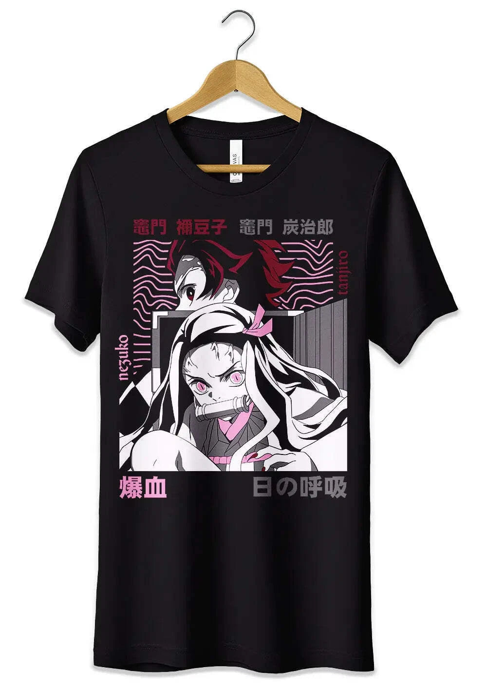Tanjiro and Nezuko Demon Slayer Anime T Shirt T Shirt Men Women Child