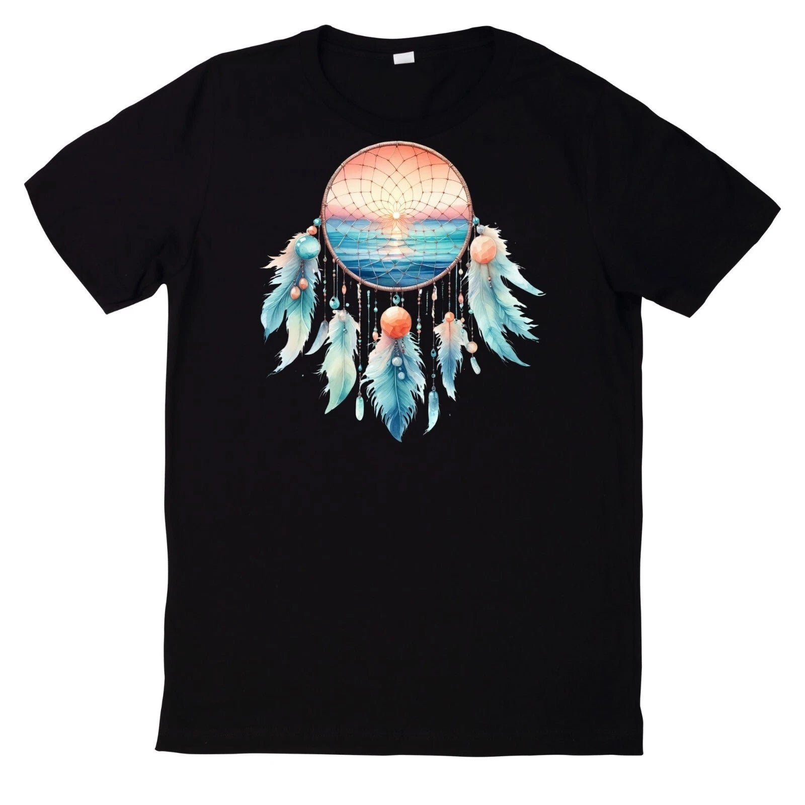 Watercolour Boho Dreamcatcher T Shirt