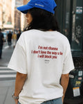 Im Not Rihanna Shirt Funny Sarcastic Meme Tee I Dont Love The Way U Lie I Will B