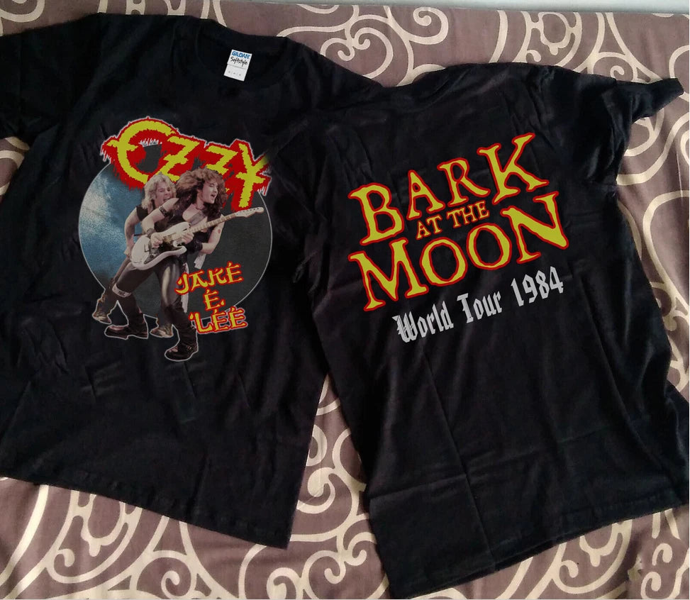 Vintage 80s Ozzy Osbourne Reprint Tour T shirt