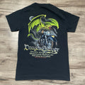 Men's Deal's Gap Motorcycle Resort Dragon Slayer Y2K Black Graphic T-Shirt