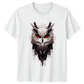 Mystic Owl Sacred Geometry T-Shirt Bird Birthday Gift For Him And Her