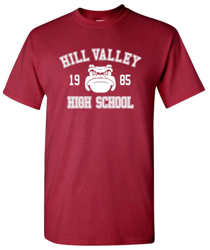 Hill Valley HighT-SHIRT - Back To The Future 80's movie