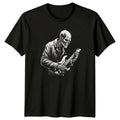 Rock And Roll Skeleton Mens T-Shirt Music Gift For Him