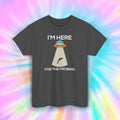 I’m Here for the Probing T-Shirt Funny UFO Alien Abduction Space Tee S-5XL