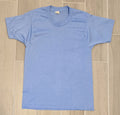 Vintage Screen Stars Blank Light Blue Shirt Size Medium 80’s Single Stitch USA