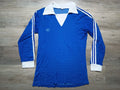 Vtg early 70s ADIDAS trefoil Long Sleeve Jersey Shirt Soccer Football Sz 5/6 Med
