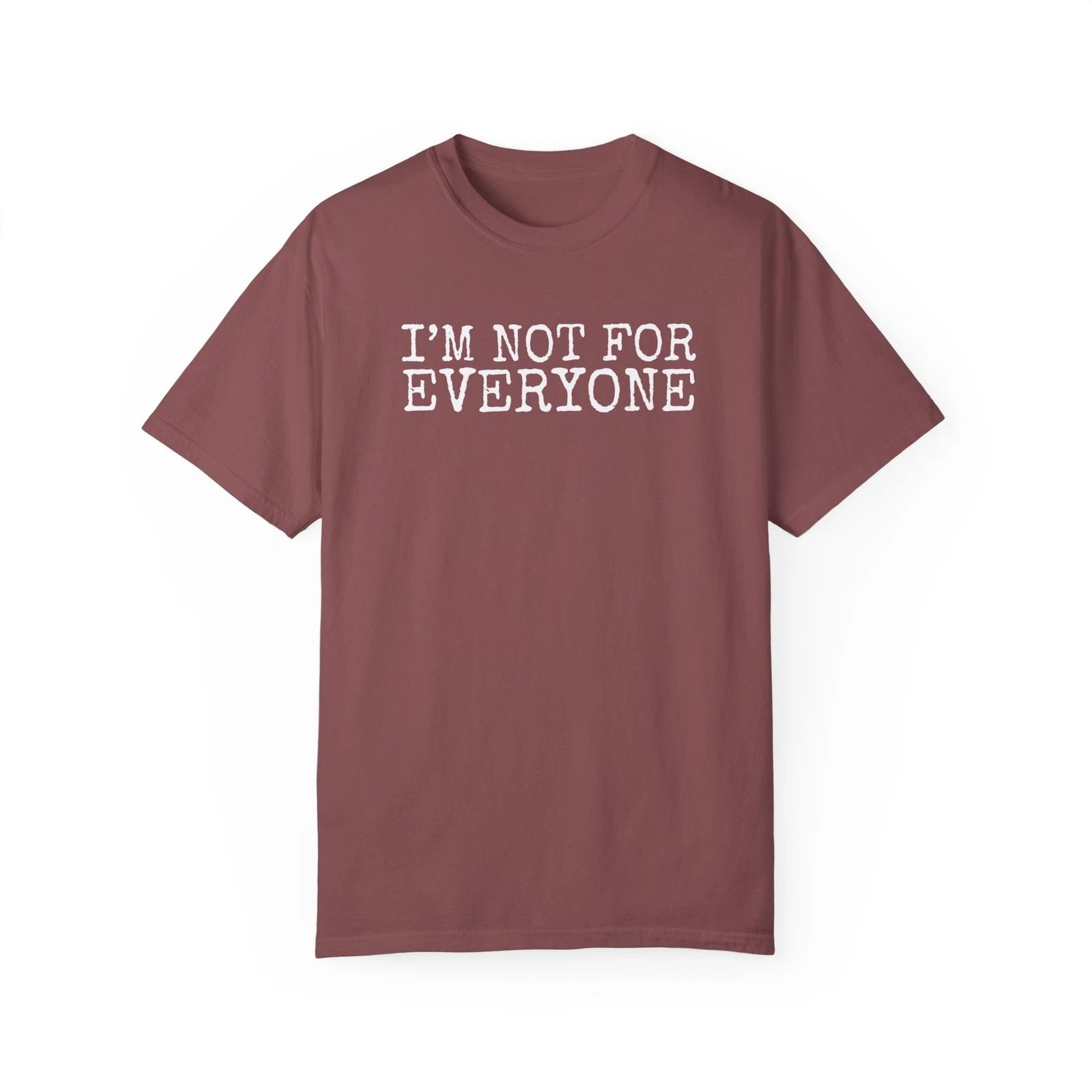 I'm Not For Everyone Distressed Vintage Shirt Funny Sarcastic Shirt Men Women
